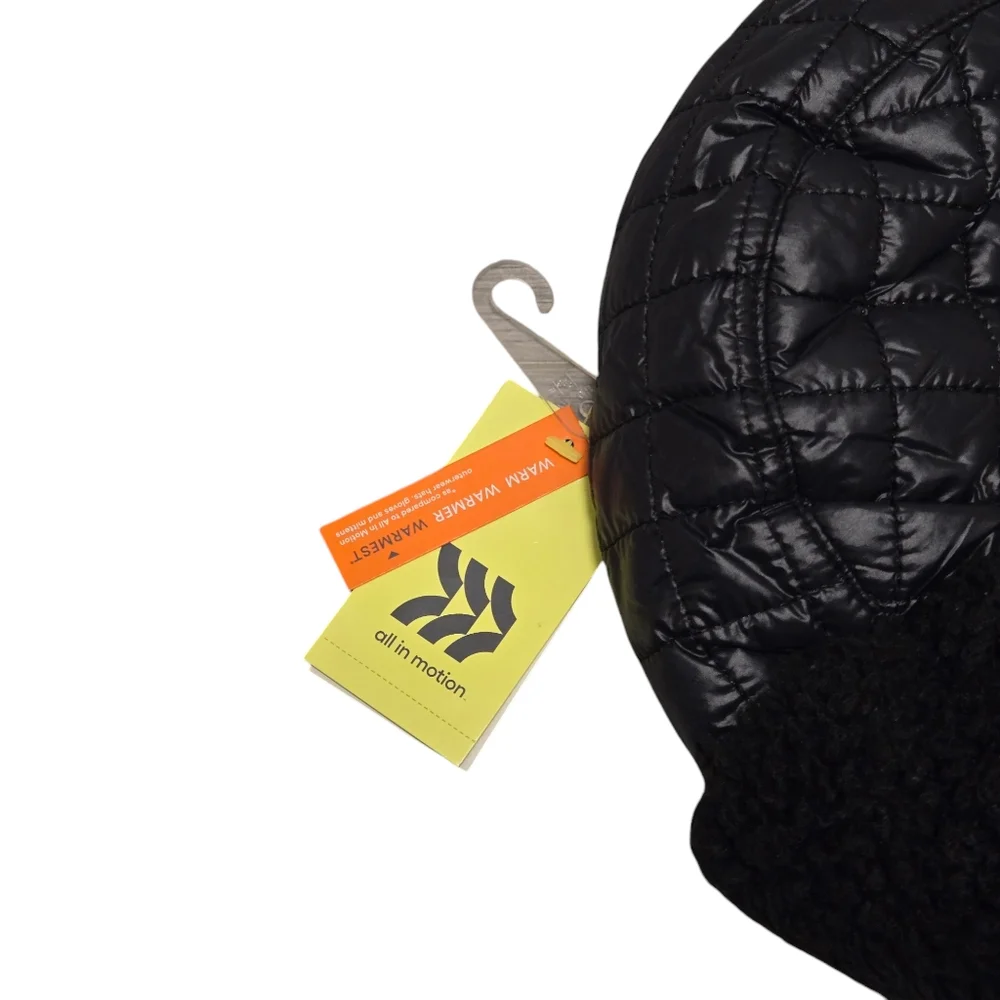 Kids' Quilted Trapper Hat Ushanka Earflaps Water Resistant Soft Shearling Lining
